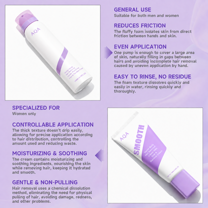 AQA Pain-Free Hair Removal Duo for Sensitive Skin