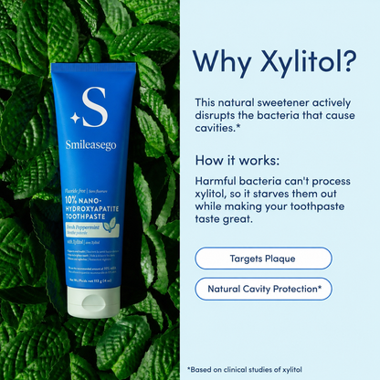 Smileasego 10% Nano-Hydroxyapatite Toothpaste
