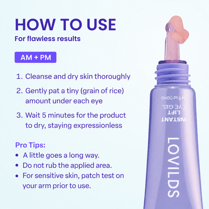 LOVILDS™ 3-in-1 Instant Lift Eye Gel  （upsel）l