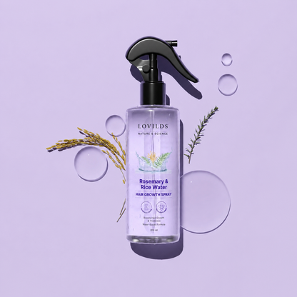 LOVILDS Rosemary & Rice Water Hair Spray